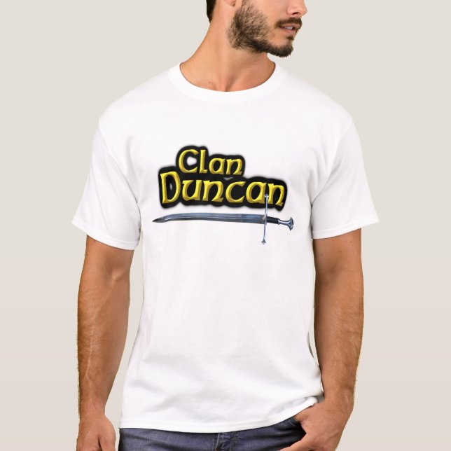 Klan Duncan Inspired Scottish T-shirt (Framsida)