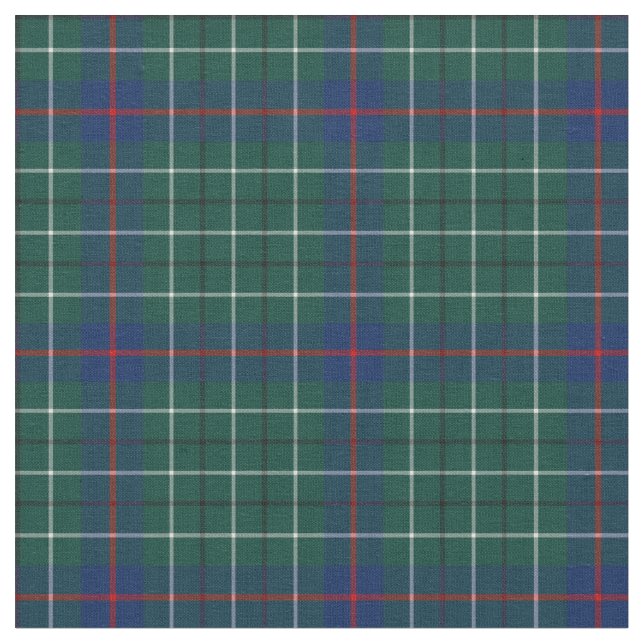 Klan Duncan Tartan Tyg (Närbild)