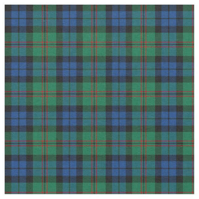 Klan Dundas Tartan Tyg (Närbild)