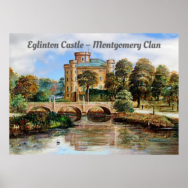 Klan Eglinton Castle - Montgomery Poster (Framsidan)