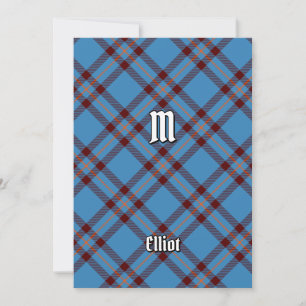 Klan Elliot Ancient Tartan-inbjudan Inbjudningar