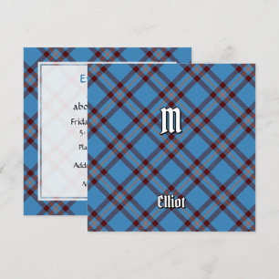 Klan Elliot Ancient Tartan Inbjudningar