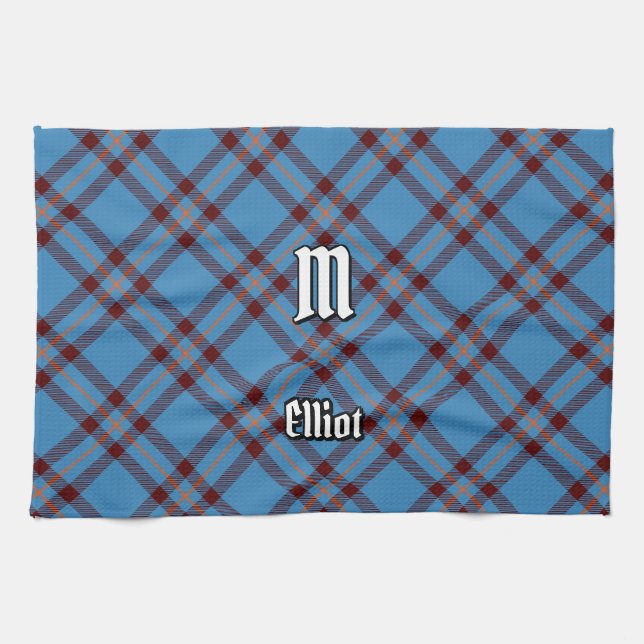 Klan Elliot Ancient Tartan Kitchen Towel Kökshandduk (Horisontell)