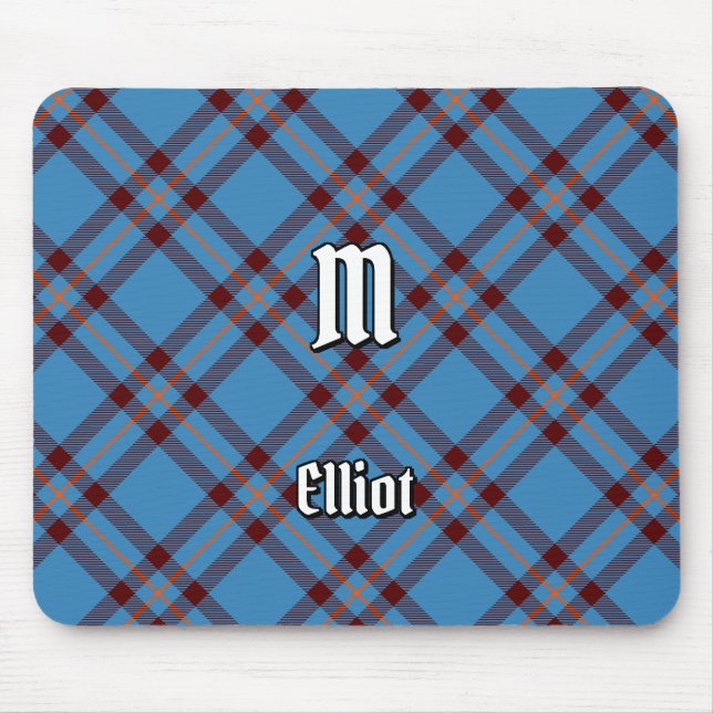 Klan Elliot Ancient Tartan Mouse Pad Musmatta (Framsidan)