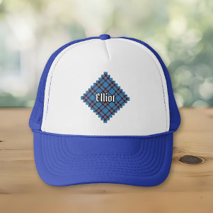 Klan Elliot Ancient Tartan Truckerkeps