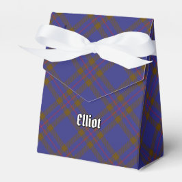 Klan Elliot Modern Tartan Favor Box Presentaskar