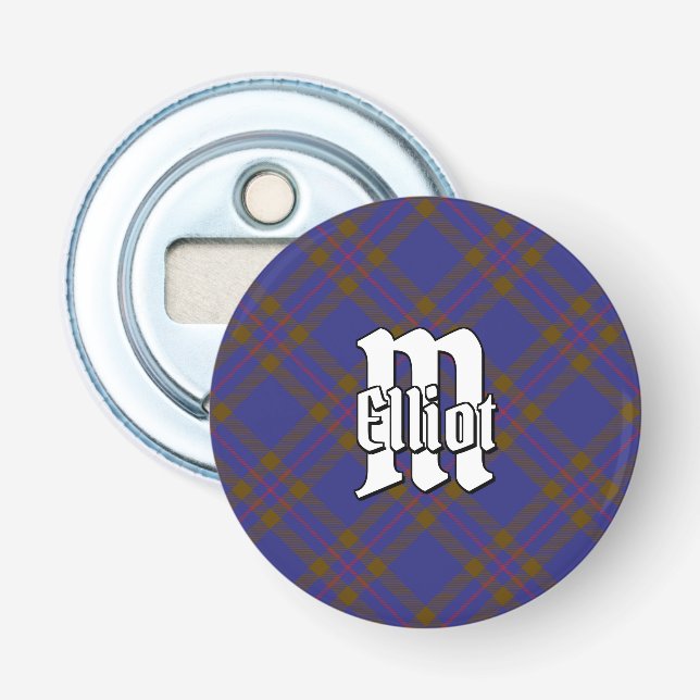 Klan Elliot Modern Tartan Flasköppnare (Framsidan)