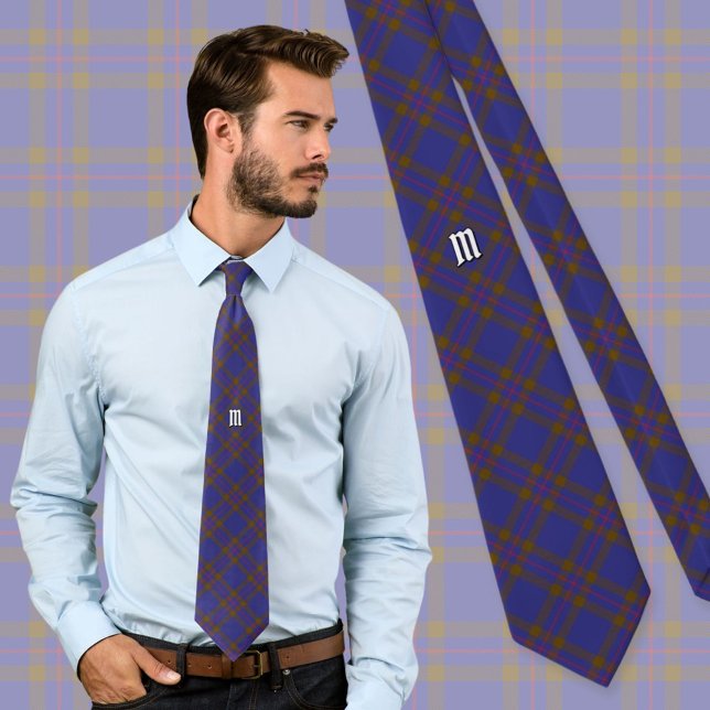 Klan Elliot Modern Tartan Neck Tie Slips (Skapare uppladdad)
