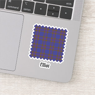 Klan Elliot Modern Tartan Sticker Klistermärken