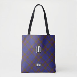 Klan Elliot Modern Tartan Tote Bag Tygkasse
