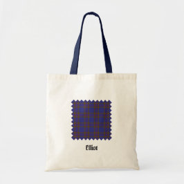 Klan Elliot Modern Tartan Tote Bag Tygkasse