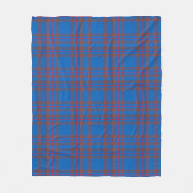 Klan Elliot Tartan Fleecefilt (Framsidan)