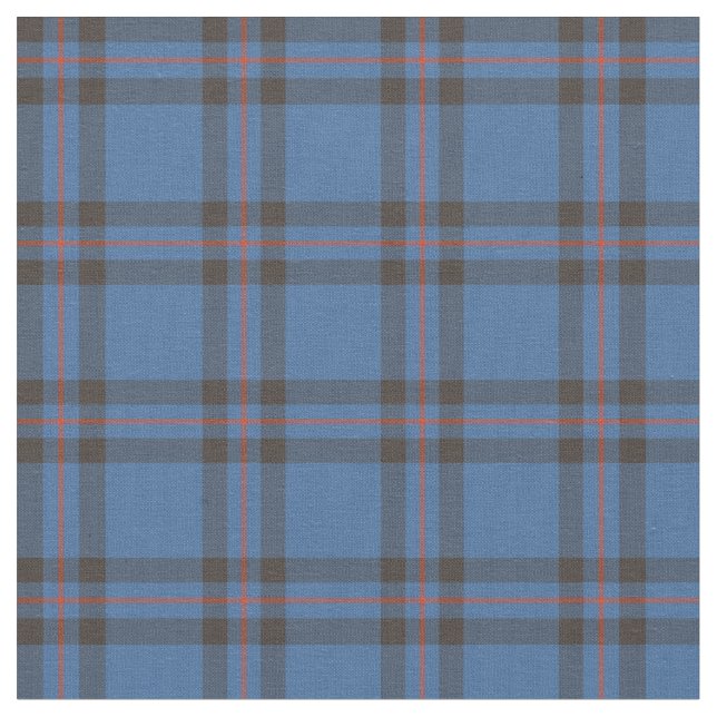 Klan Elliot Tartan Tyg (Närbild)