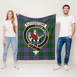 Klan Elphinstone Tartan Play Fleecefilt
