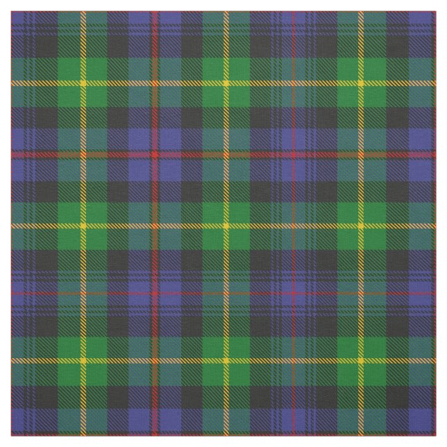 Klan Farquharson Tartan Fabric Tyg (Provkarta)