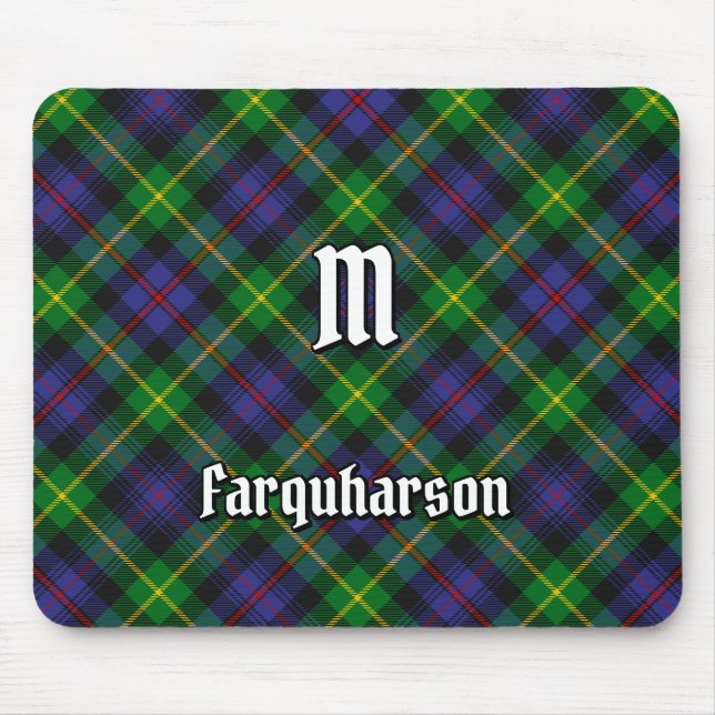 Klan Farquharson Tartan Mouse Pad Musmatta (Framsidan)