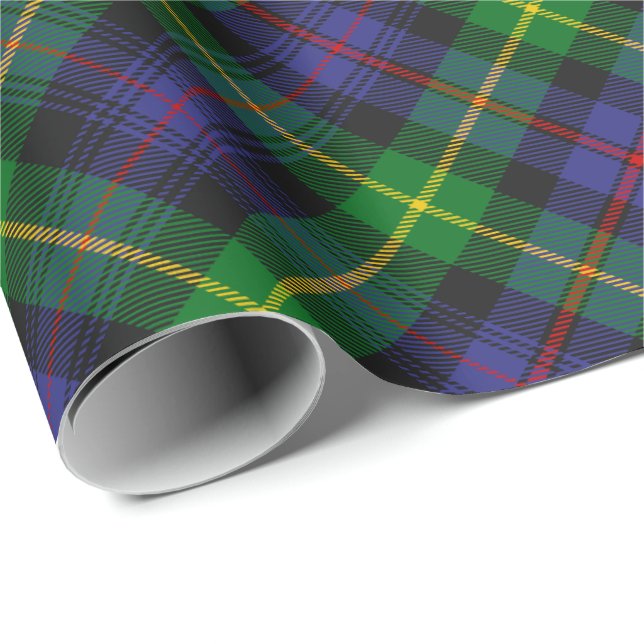 Klan Farquharson Tartan Wrapping Papper Presentpapper (Rullad Hörn)