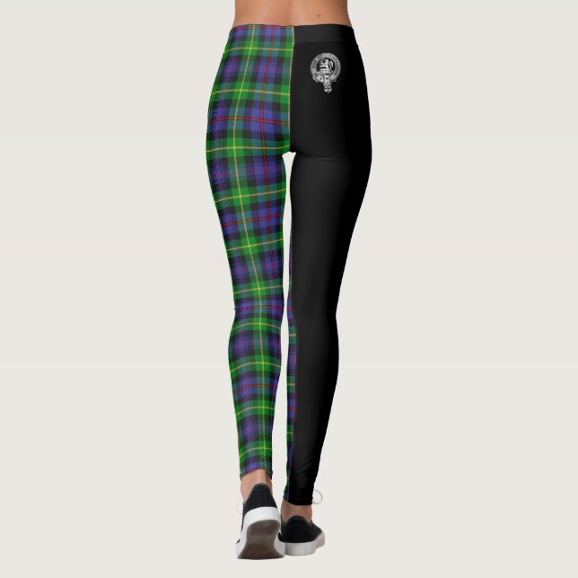 Klan Farquharson Vapensköld & Tartan Leggings (Baksida)