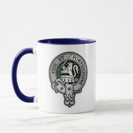 Klan Farquharson Vapensköld & Tartan Mugg