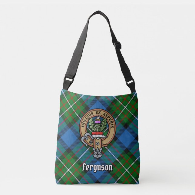 Klan Ferguson Tartan Axelväska (Framsida)