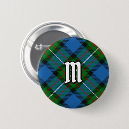 Klan Ferguson Tartan Button Knapp