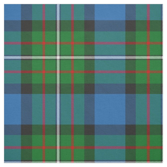 Klan Ferguson Tartan Fabric Tyg (Provkarta)