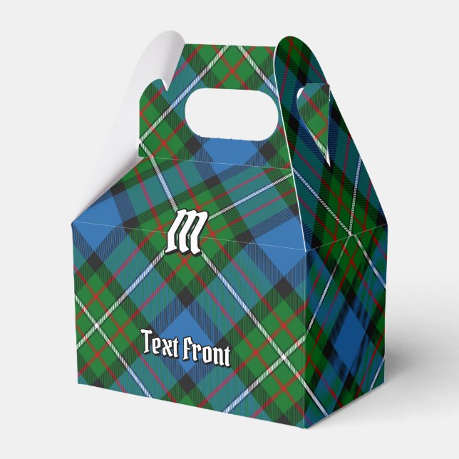 Klan Ferguson Tartan Favor Box Presentaskar (Framsidan Sidan)