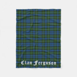 Klan Ferguson Tartan Fleecefilt