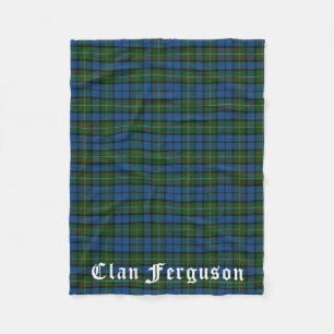 Klan Ferguson Tartan Fleecefilt