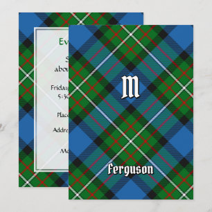 Klan Ferguson Tartan-inbjudan Inbjudningar