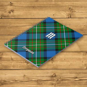 Klan Ferguson Tartan Notebook Anteckningsbok
