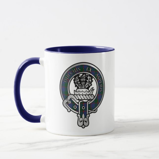 Klan Ferguson Tartan Vapensköld Mugg (Vänster)