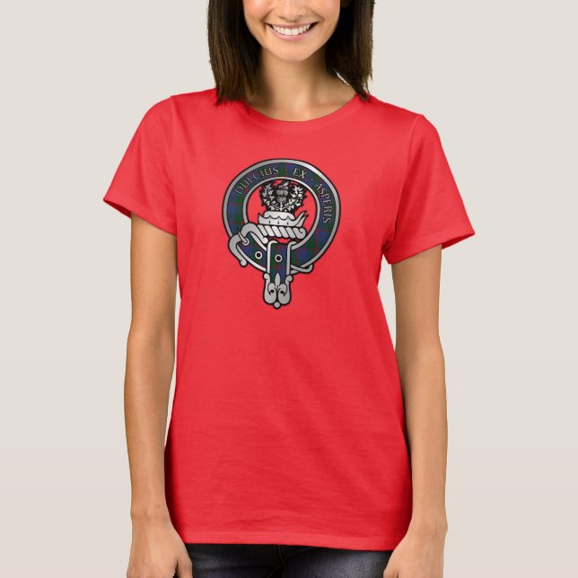 Klan Ferguson Tartan Vapensköld T Shirt (Framsida)