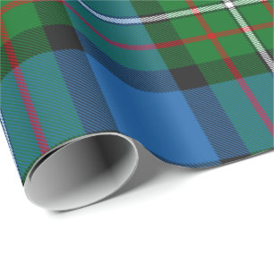 Klan Ferguson Tartan Wrapping Papper Presentpapper