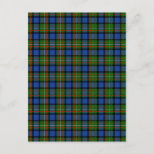 Klan Fergusson Tartan Vykort