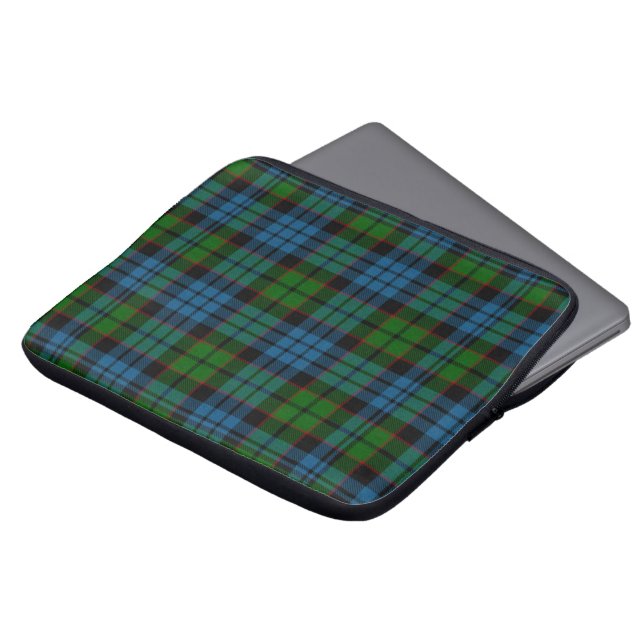 Klan Fletcher Tartan Play Cover Laptop Fodral (Framsida topp)