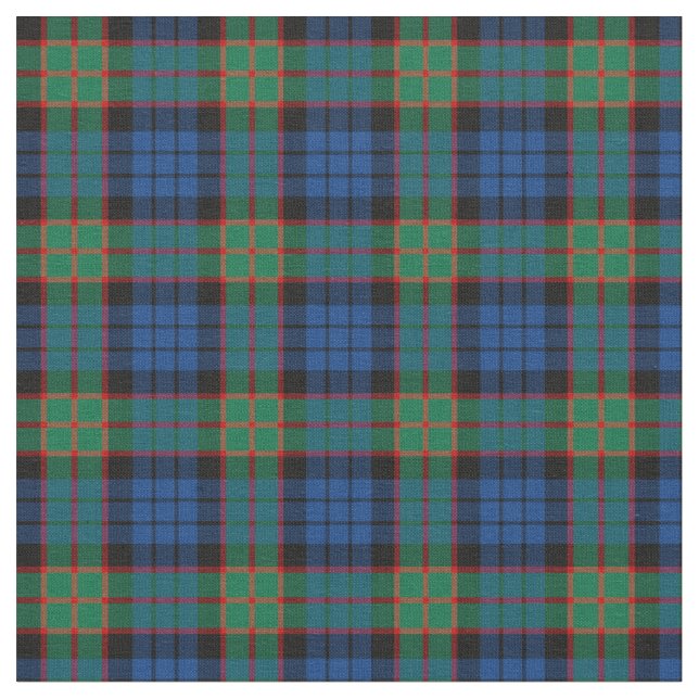Klan Fletcher Tartan Tyg (Närbild)