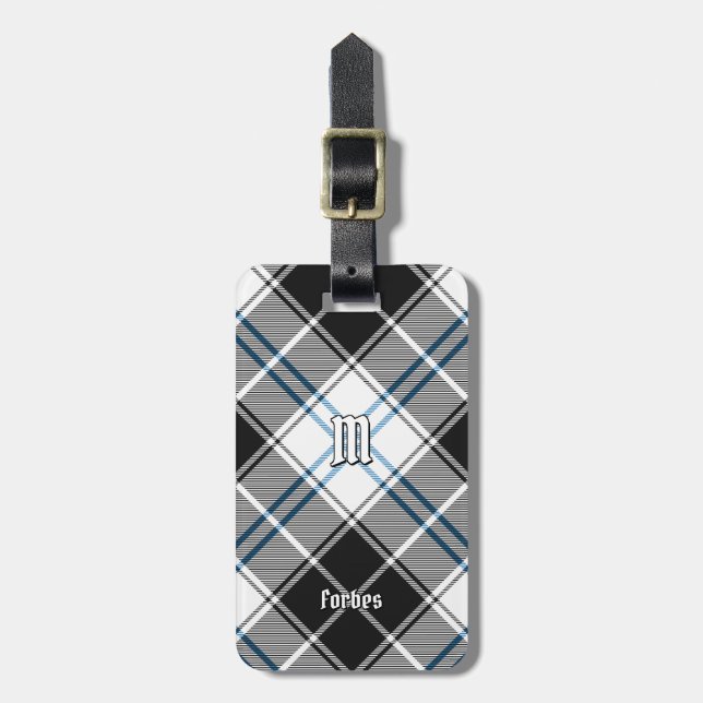 Klan Forbes Dress Tartan Bagagebricka (Vertikal Framsida)