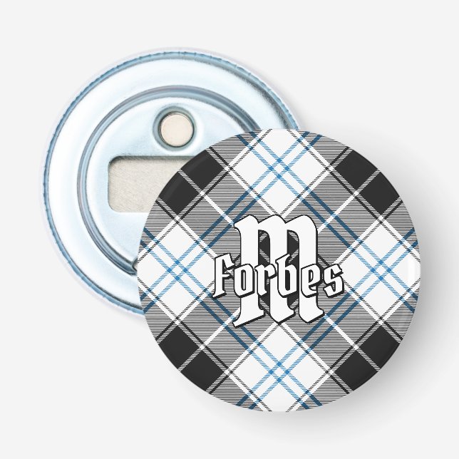 Klan Forbes Dress Tartan Flasköppnare (Framsidan)