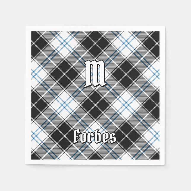 Klan Forbes Dress Tartan Pappersservett (Framsidan)