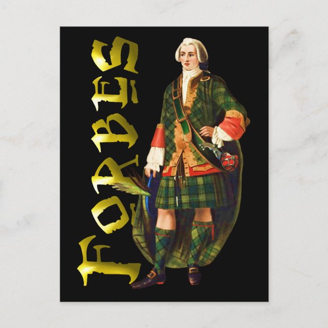 Klan Forbes Highland Dream Vykort (Framsida)