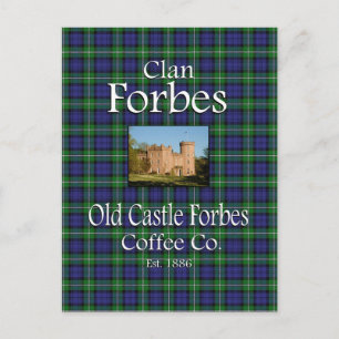 Klan forbes Old Castle Forbes Coffee Co. Vykort