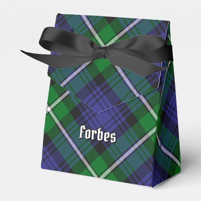 Klan Forbes Tartan Presentaskar (Framsidan Sidan)
