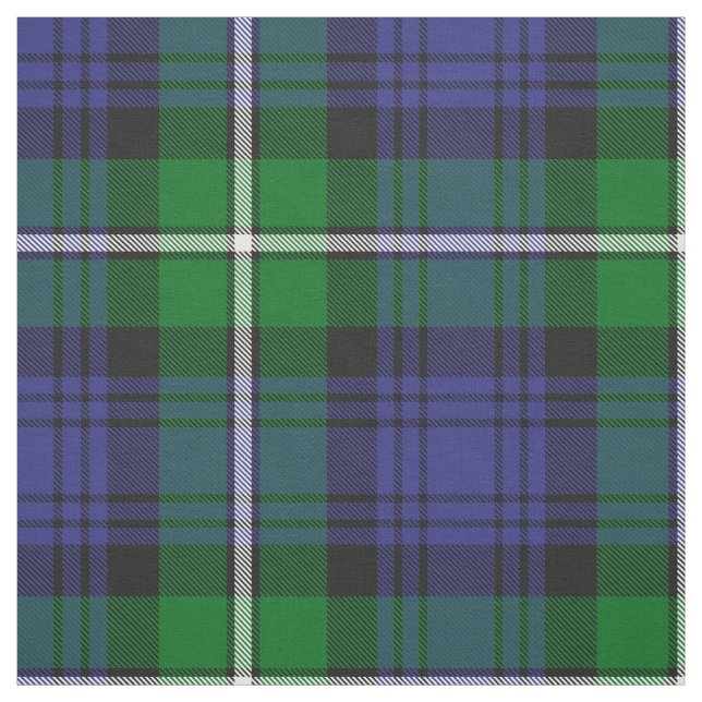 Klan Forbes Tartan Tyg (Provkarta)