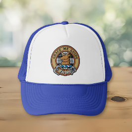 Klan Forbes Vapensköld över Dress Tartan Keps