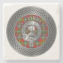 Klan Forrester | Foster Vapensköld & Tartan Knot