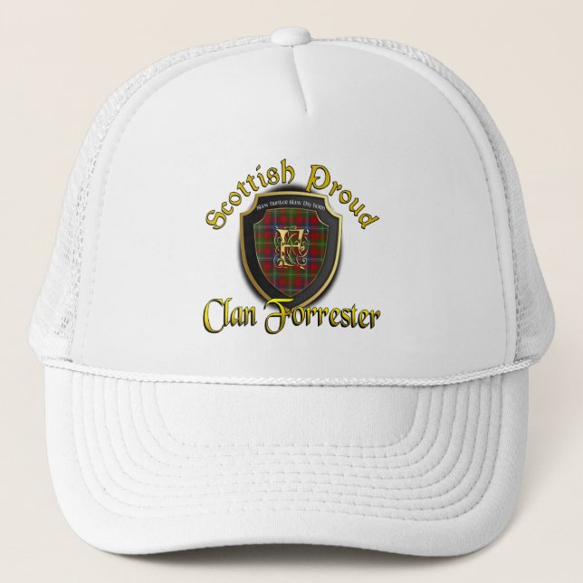 Klan Forrester Scottish Dynasty Cap Truckerkeps (Framsida)