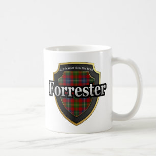Klan Forrester Scottish Dynasty Tartan Mugg Kopp