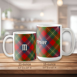 Klan Forrester Tartan Kaffemugg