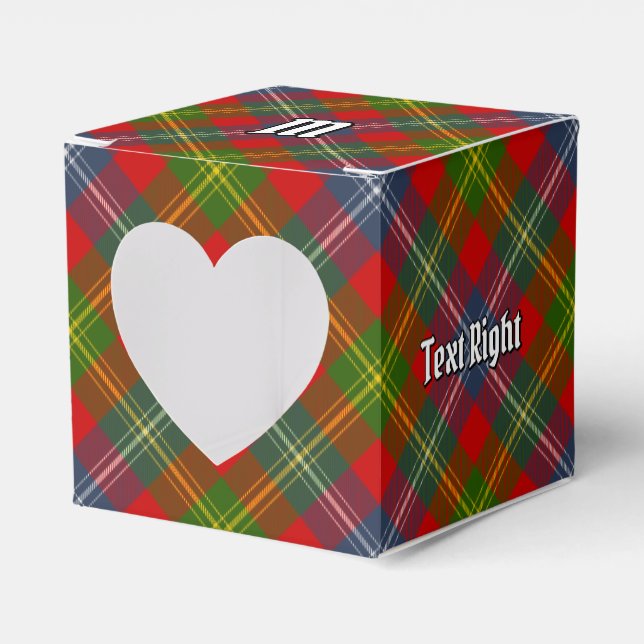 Klan Forrester Tartan Presentaskar (Framsidan Sidan)